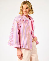 Pink-Striped-Thalassa-Cotton-Jacket