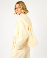Cream Niara Cotton Coat