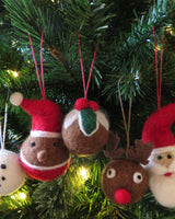 Handmade-Felt-Character-Christmas-Tree-Baubles-Pack-of-5