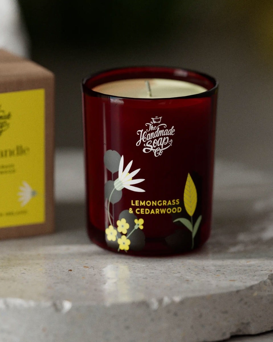 Lemongrass & Cedarwood Soy Candle