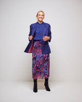 Navy Roger Pin Stripe Blazer