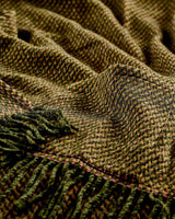 Green Mohair Tweed Coach Pocket Wrap