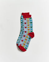 Colour-Heart-Ankle-Socks