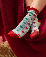 Colour Heart Ankle Socks
