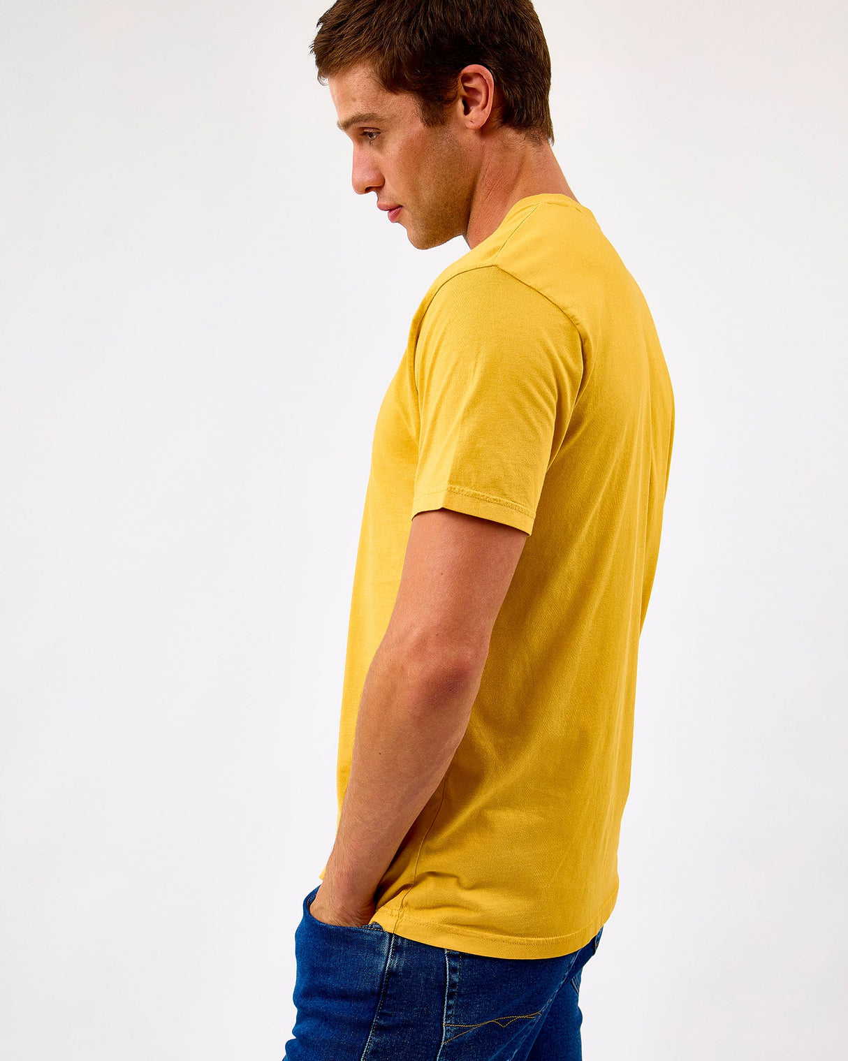 Burned-Yellow-Classic-T-Shirt