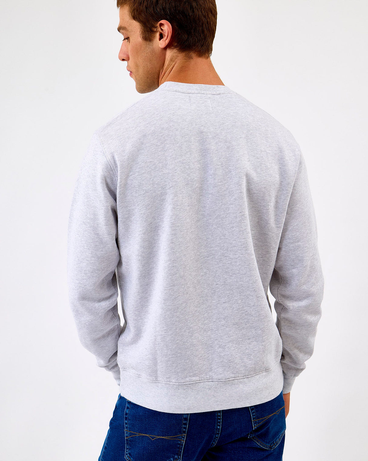 Snow Melange Classic Crewneck Sweatshirt