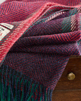 Contemporary Mohair Tweed Throw