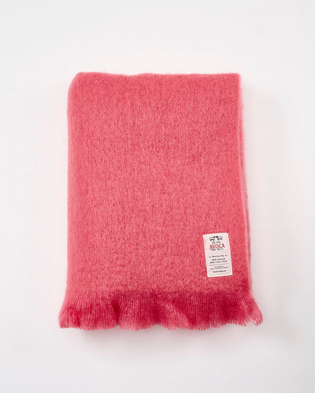 Coral-Mohair-Throw