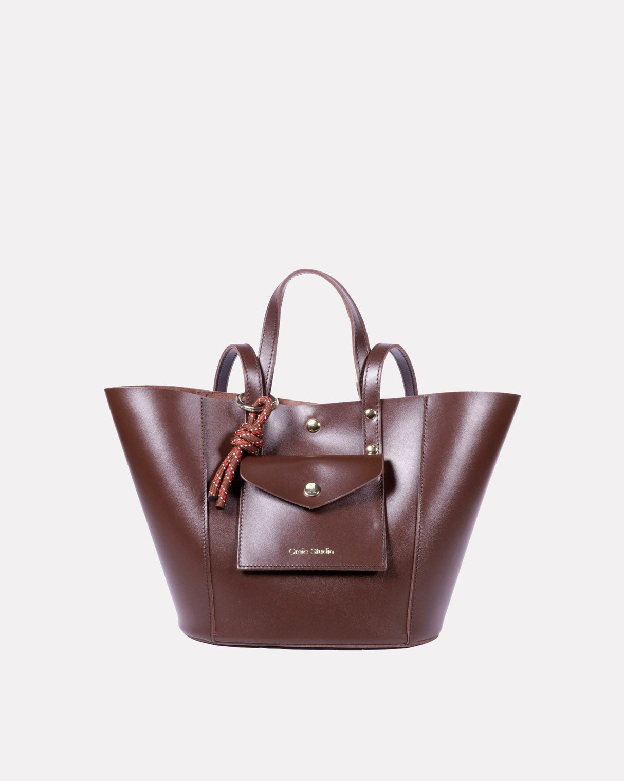 Chocolate-Brown-Note-Calf-Leather-Bag