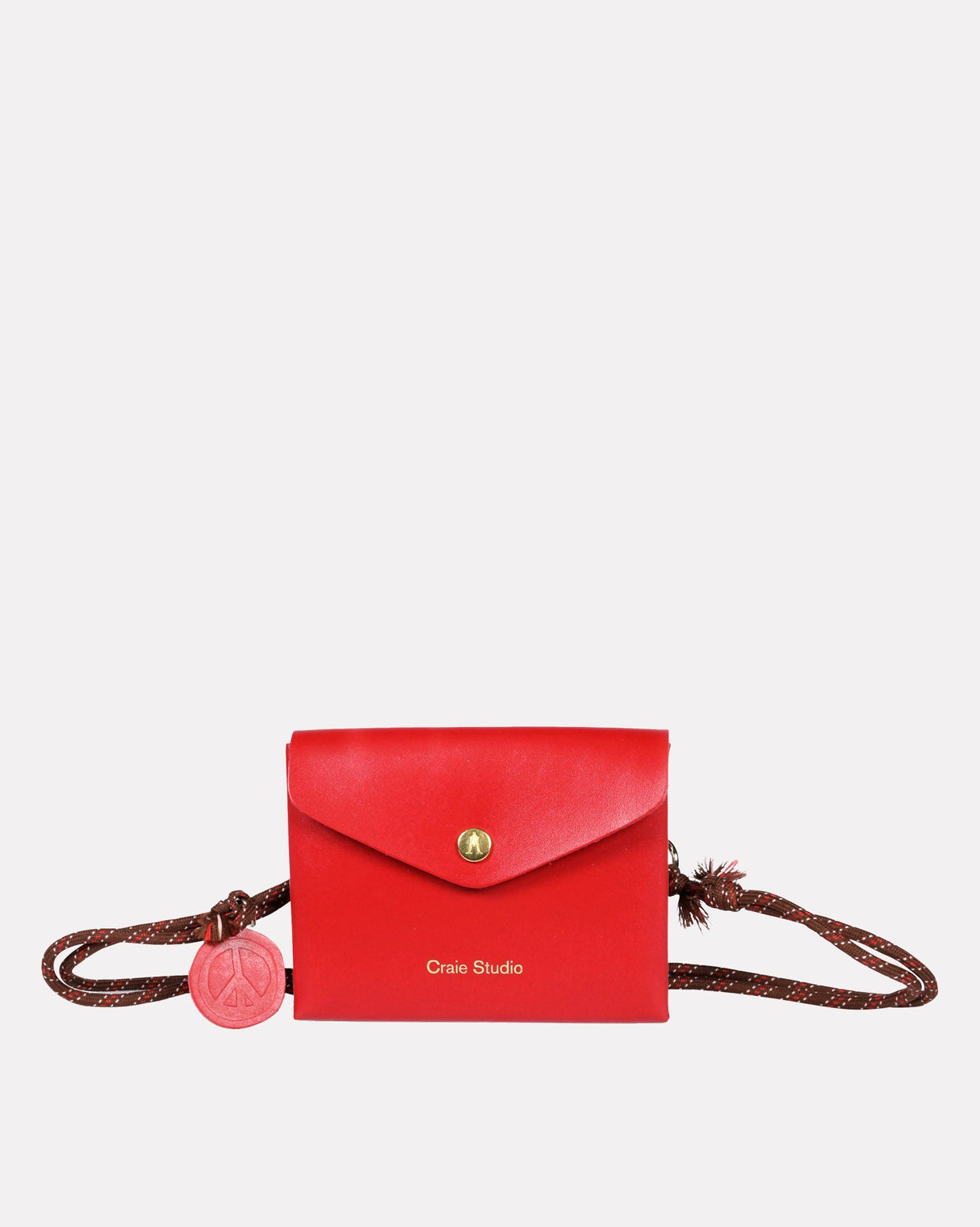 Lips-Red-Pochi-Calf-Leather-Bag