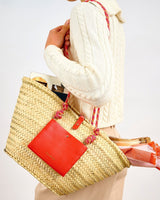 Orange-Leather-Palm-Panier-Calanques-Bag