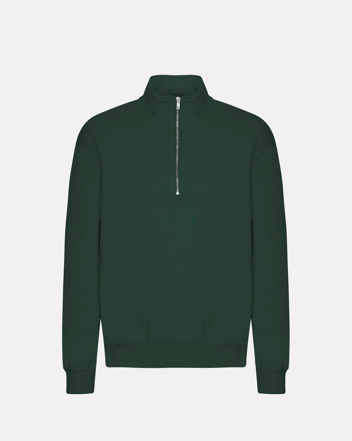 Emerald-Green-Quarter-Zip-Sweatshirt