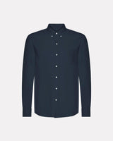 Navy-Blue-Button-Down-Shirt