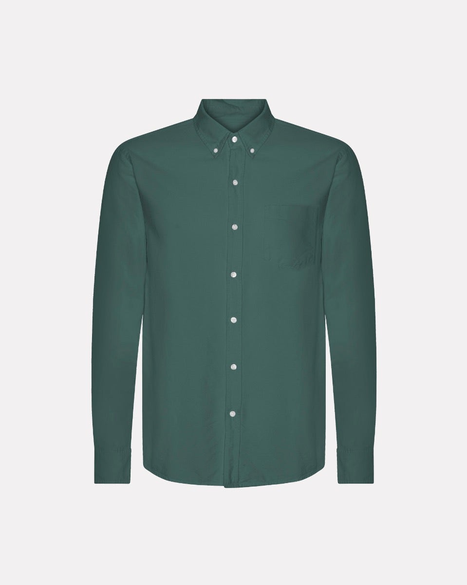 Emerald Green Flannel Shirt