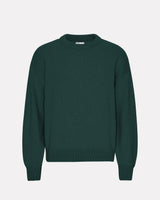 Emerald-Green-Merino-Wool-Crewneck-Jumper