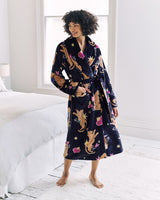 Navy-Heart-Tiger-Fleece-Dressing-Gown