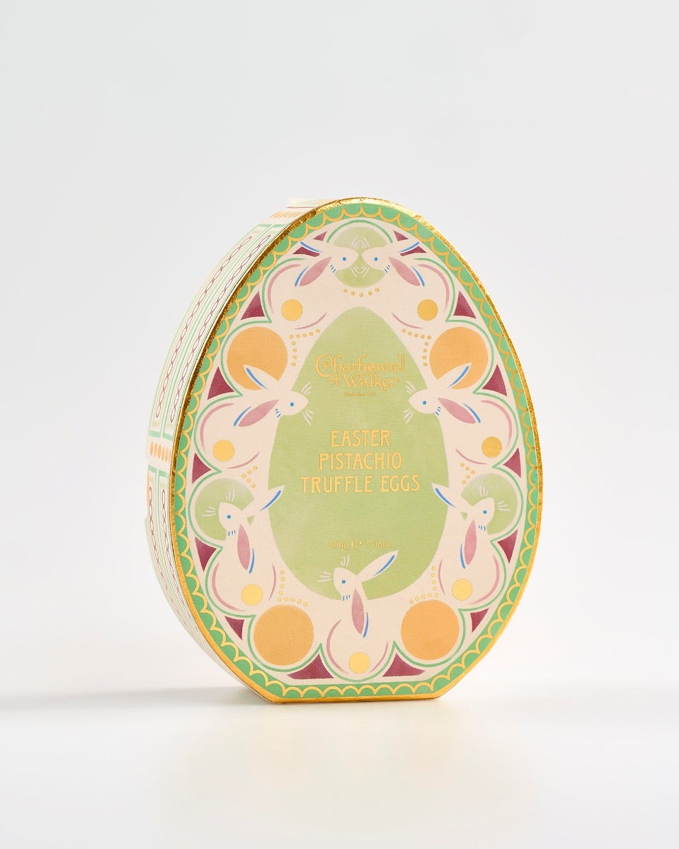 Charbonnel et Walker White Chocolate & Pistachio Easter Truffle Eggs