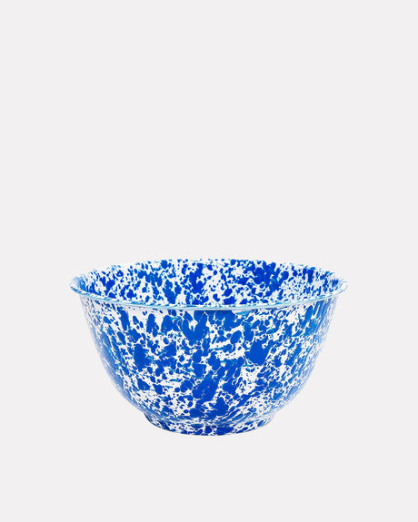 Blue-Splatter-Porcelain-Enamel-27-3cm-Salad-Bowl