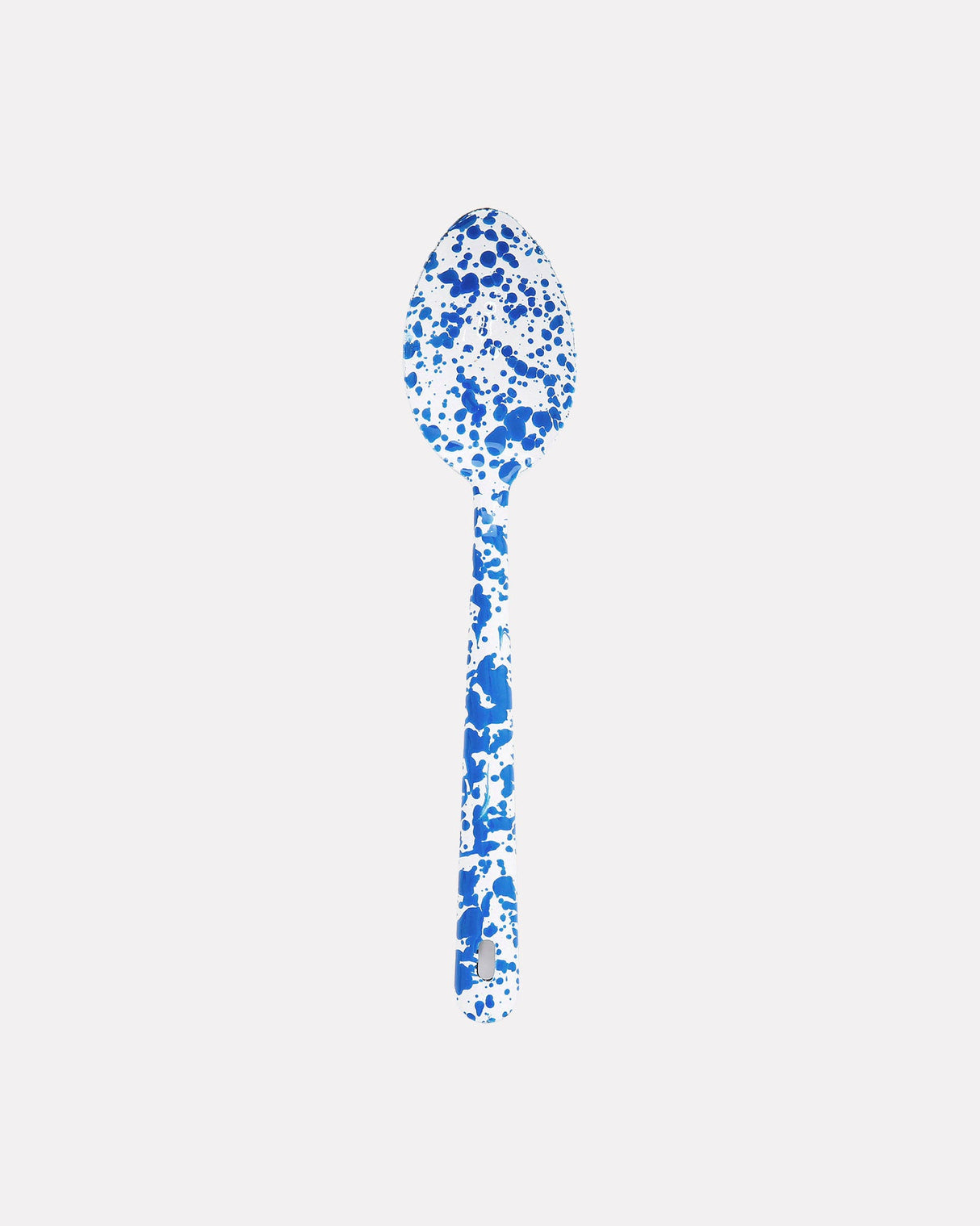 Blue-Splatter-Porcelain-Enamel-Large-Serving-Spoon