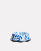 Blue-Splatter-Porcelain-Enamel-16-5cm-Small-Pet-Bowl