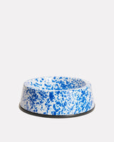 Blue-Splatter-Porcelain-Enamel-24cm-Large-Pet-Bowl