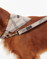 Pink Tartan & Taupe Barbour Reflective Dog Lead