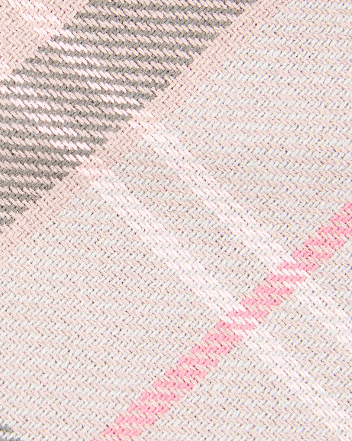 Pink Tartan & Taupe Barbour Reflective Dog Lead