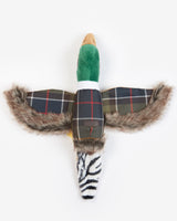 Classic Tartan Barbour Pheasant Dog Toy