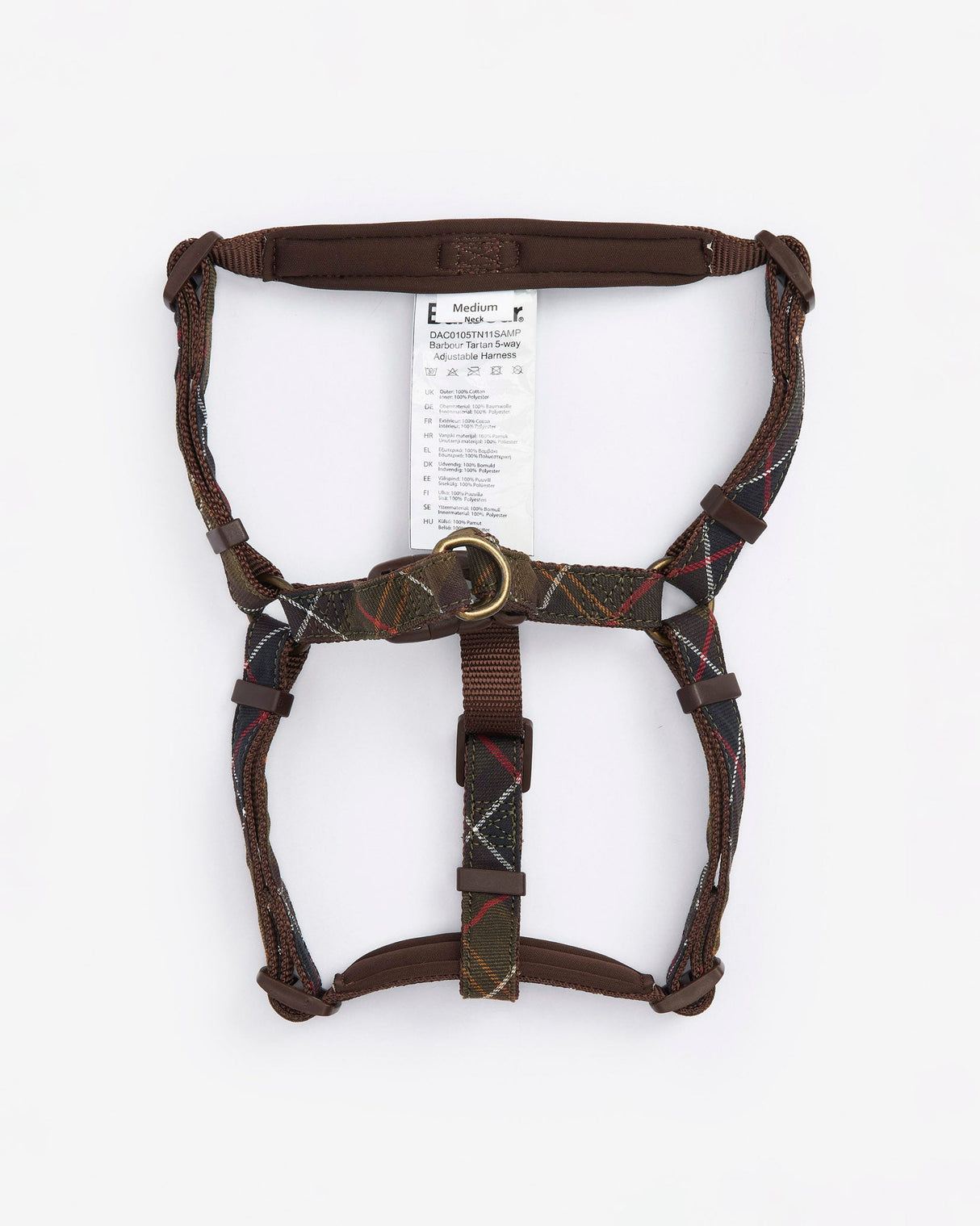 Classic Tartan 5-Way Adjustable Dog Harness