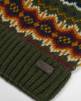 Olive Fair Isle Barbour Dog Gift Set