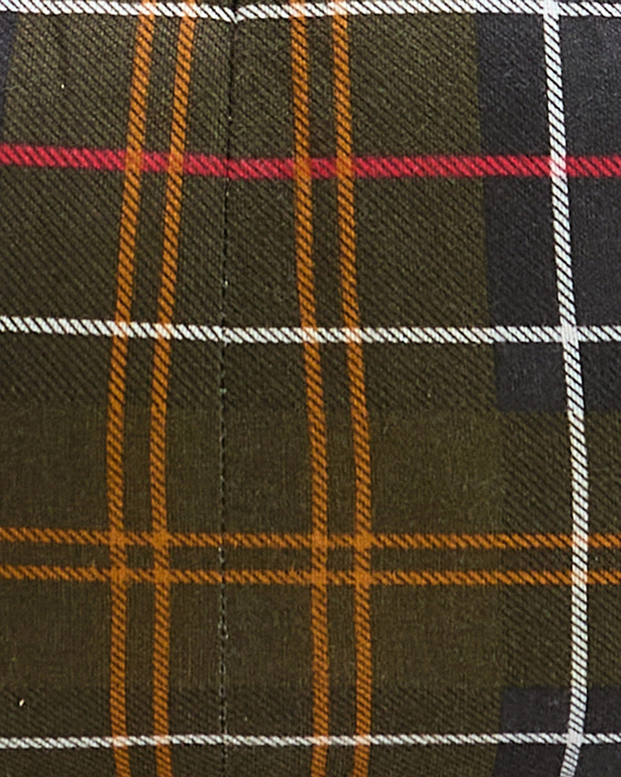 Classic Tartan Barbour Round Dog Bed