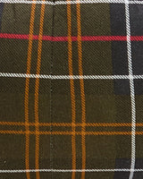 Classic Tartan Barbour Round Dog Bed