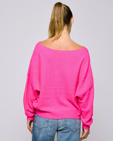 Fluorescent-Rose-Damsville-Pullover