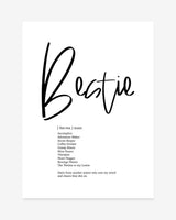Bestie-A4-Print