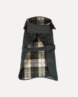 Olive Barbour Quilted Dog Coat