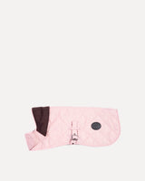 Pink Barbour Quilted Dog Coat