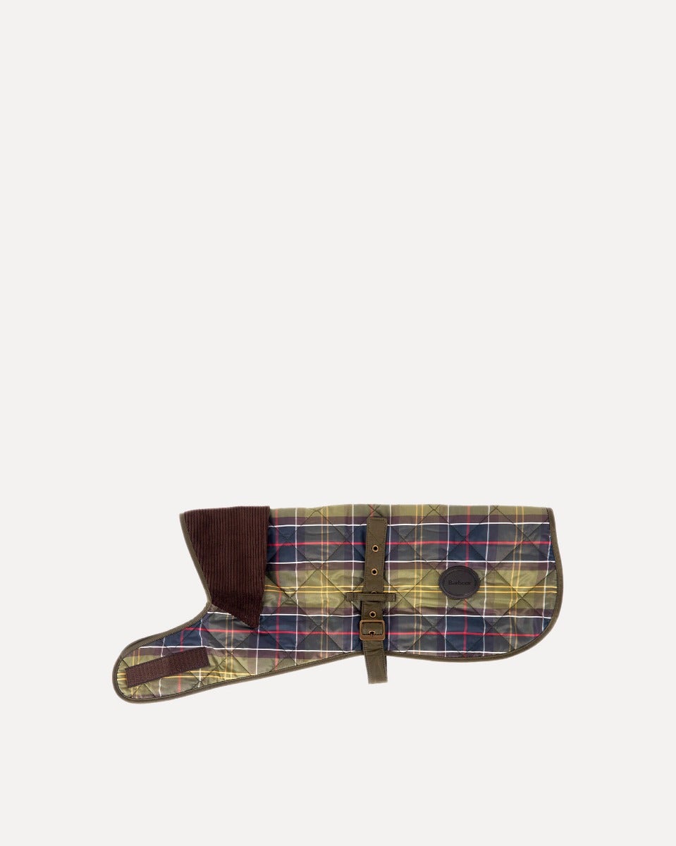Classic Tartan Barbour Quilted Dog Coat