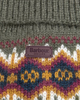 Olive Fair Isle Case Knit Dog Jumper
