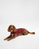 Cranberry-Dog-Bone-Quilted-Dog-Coat