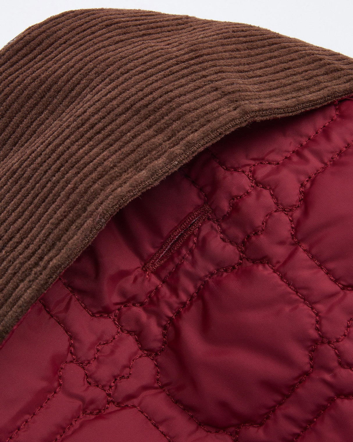 Cranberry Dog Bone Quilted Dog Coat