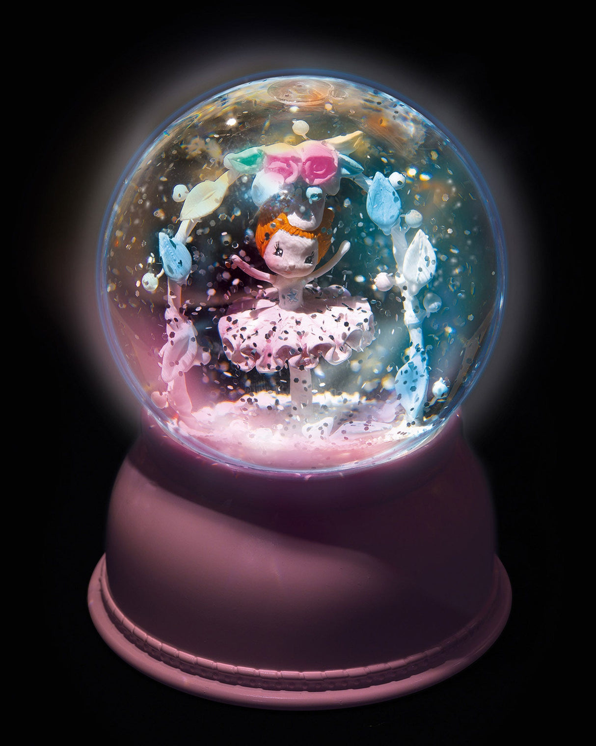 Ballerina-Snow-Globe-Night-Light