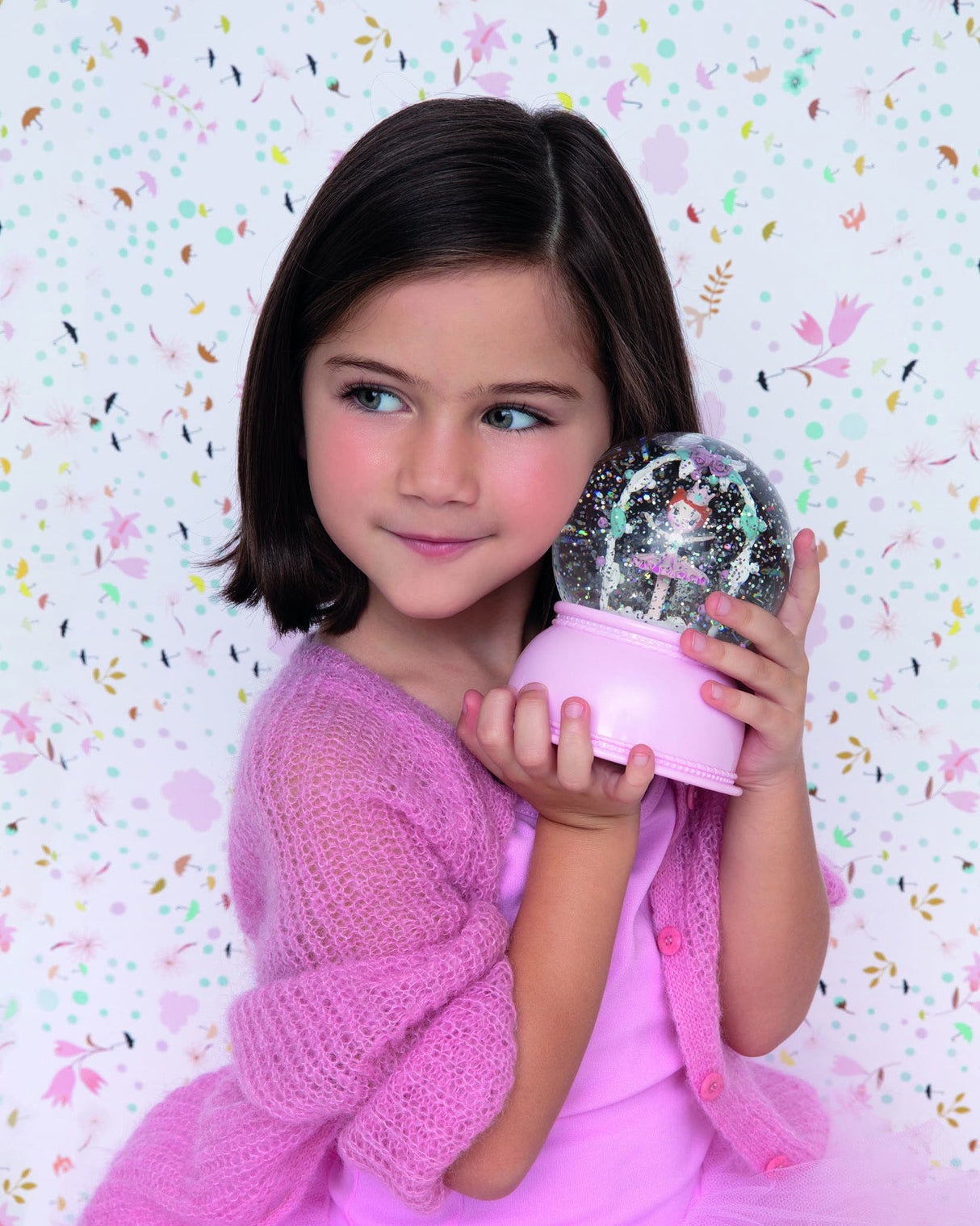 Ballerina Snow Globe Night Light