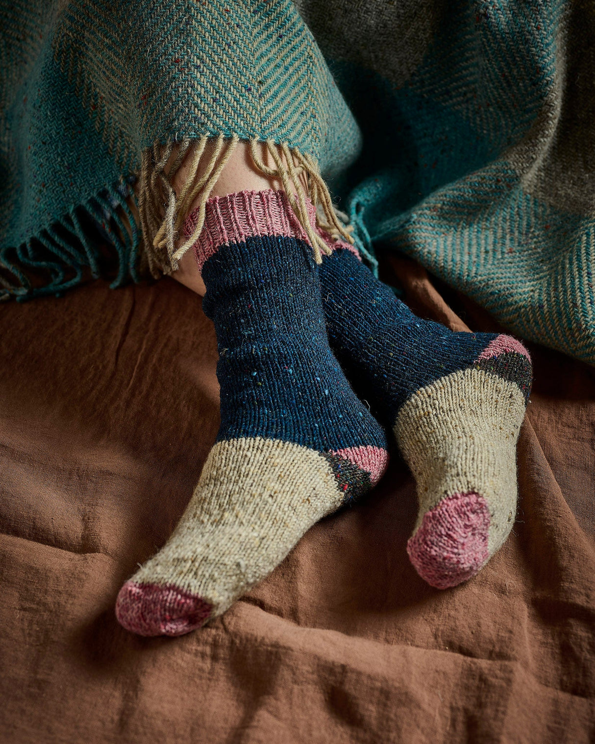 Derrybeg & Ballybofey Women's Donegal Wool Socks