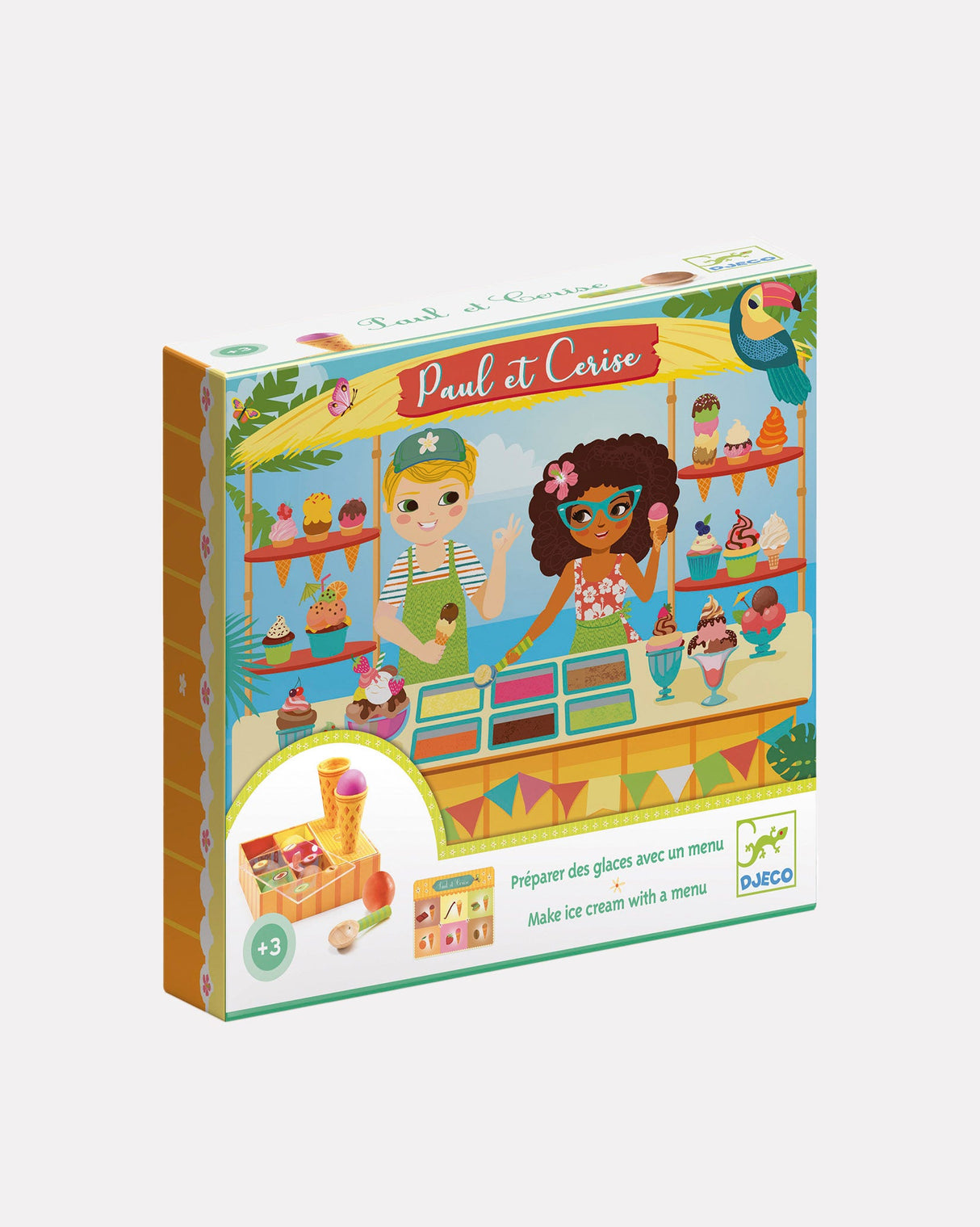 Paul & Cerise Ice Cream Shop Play Set