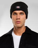 Black-Gibsland-Ribbed-Beanie