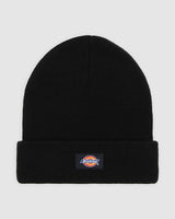 Black Gibsland Ribbed Beanie