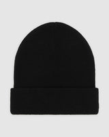 Black Gibsland Ribbed Beanie
