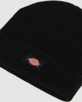Black Gibsland Ribbed Beanie