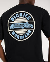 Black Circle Graphic T-Shirt