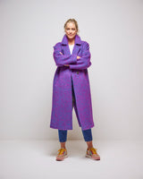 Reflection Light Donegal Wool & Mohair Coat